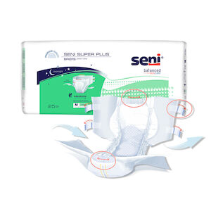 BRIEF SENI SUPER PLUS REGULR 40-50  3/25